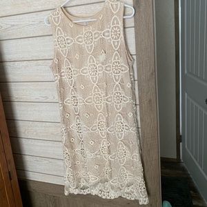 Lace Shift Dress